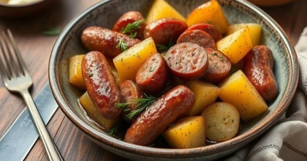 Best Sausage and Potatoes